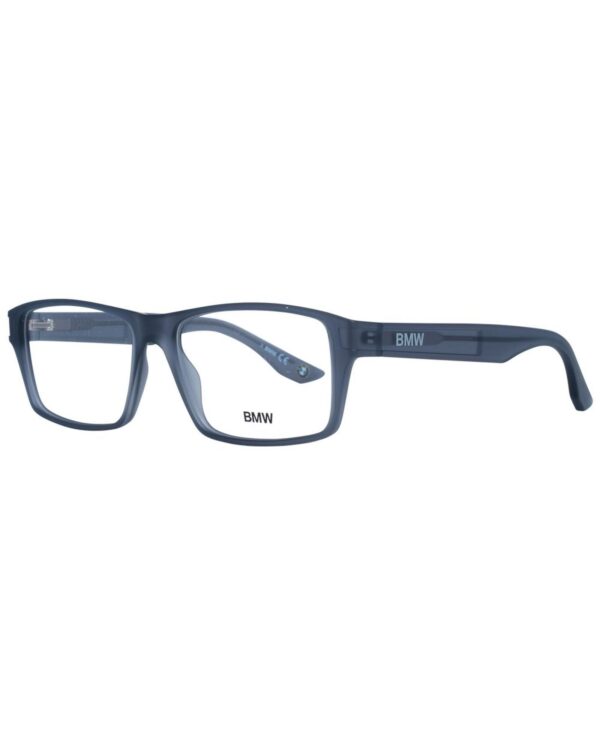 Fanno-Men's Grey Rectangle Optical Frames Full-Rim Plastic with Branded Case 57-16-140