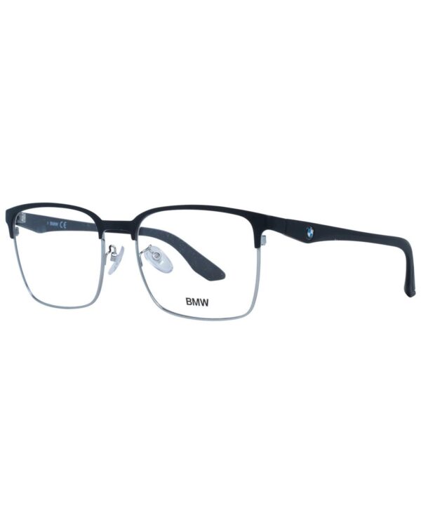 Fanno-Stylish Black Square Optical Frames for Men with Durable Plastic Lenses