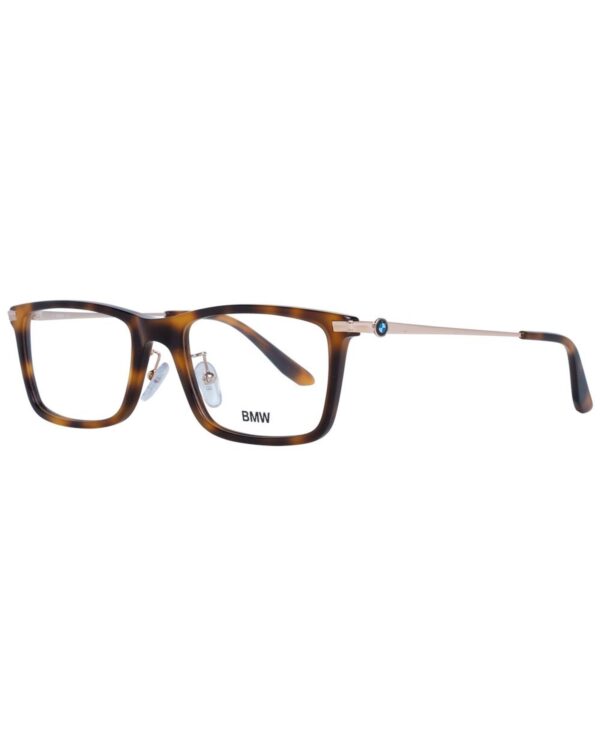 Fanno-Men's Brown Optical Frames Full-Rim Trapezium  Metal Plastic 56-20-145