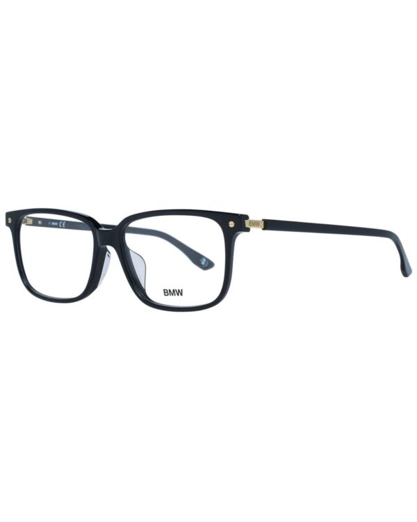 Fanno-Men's Black Optical Frames Full-Rim Rectangle  Durable Plastic 56-15-145