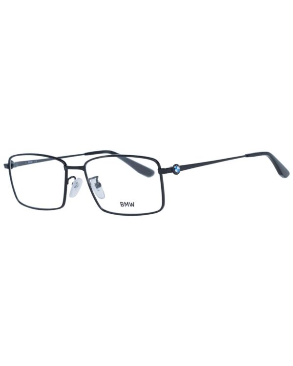 Fanno-Men's Black Optical Frames Lightweight Rectangle Design Durable Metal Full-Rim