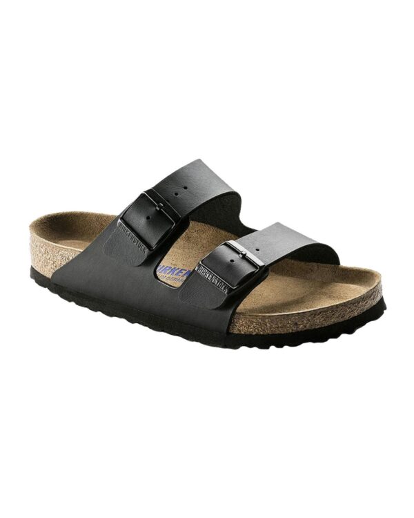 Fanno-Soft Footbed Nubuck Leather Sandals with Adjustable Straps for All-Day Comfort