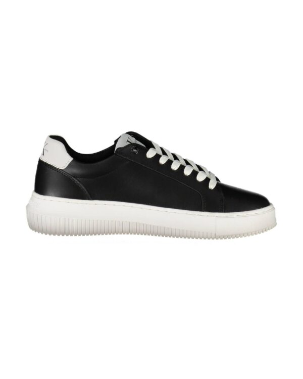 Fanno-Stylish Black Polyester Sneakers for Women Eco-Friendly Design Comfortable Fit