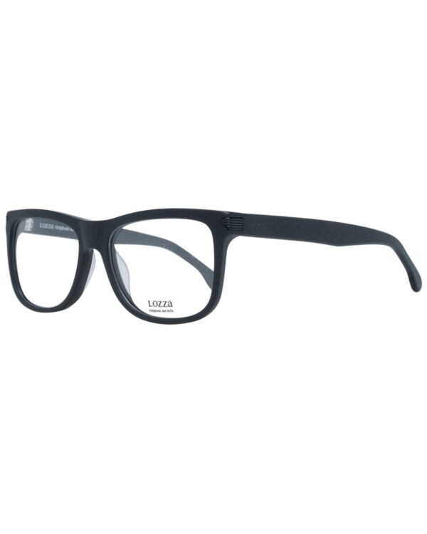 Fanno-Men's Black Full-Rim Optical Frames Plastic 54-17-140 with Branded Case