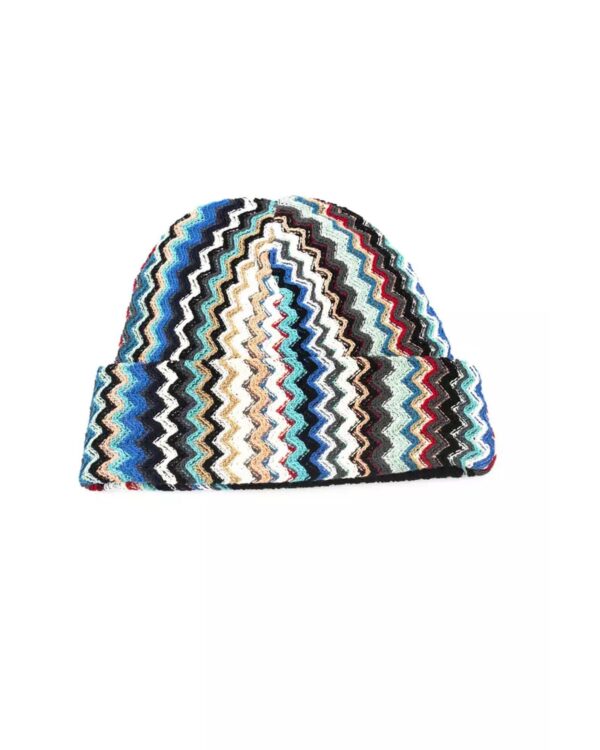 Fanno-Geometric Fantasy Multicolor Wool Hat Stylish Comfortable Accessory for Men