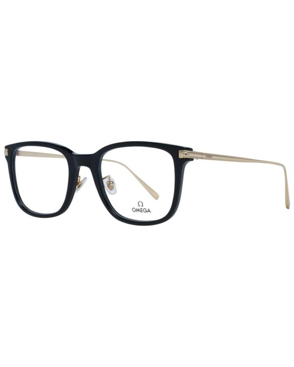 Fanno-Men's Black Square Optical Frames Acetate Full-Rim Demo Glasses 54-22-145