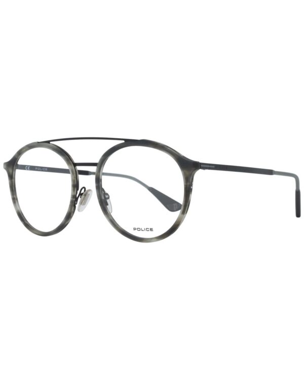 Fanno-Men's Grey Full-Rim Optical Frames with Demo Lenses and Branded Case