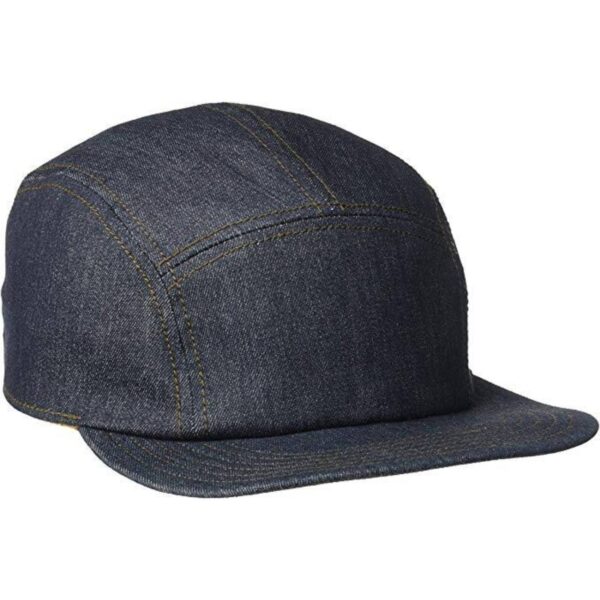 Fanno-Denim Snapback Hat Navy Baseball Trucker Cap Stylish Adjustable Fit for All Occasions