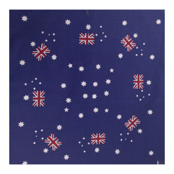 Fanno-Australia Flag Bandana 100% Cotton Head Wrap  Neck Scarf for Outdoor Use