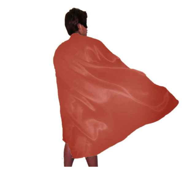 Fanno-Adult Cape Costume Cloak Halloween Fancy Dress Jacket Superhero Red Accessory