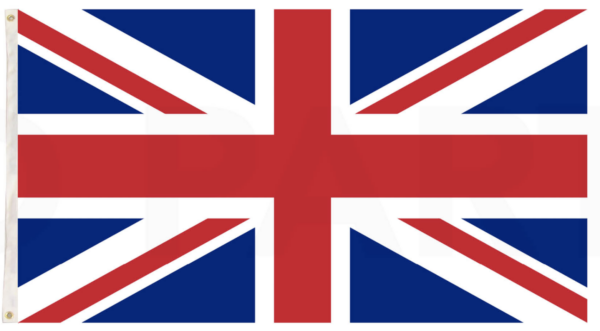 Fanno-UK Flag Heavy Duty Union Jack 150cm x 90cm with Brass Eyelets for Easy Hanging