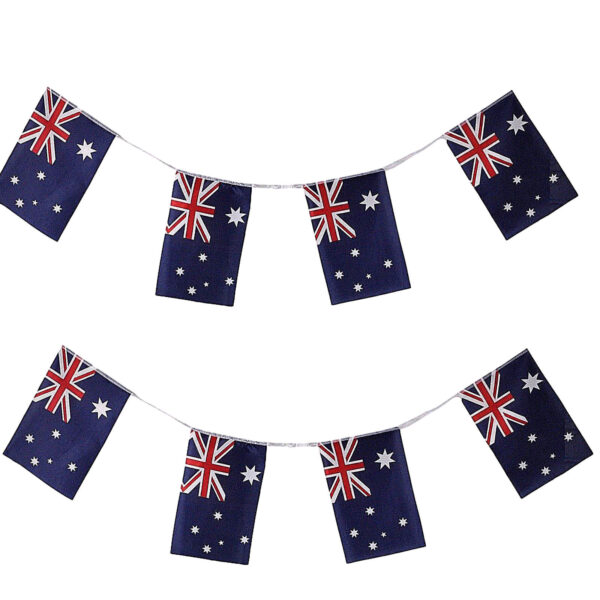 Fanno-3.6m Australia Bunting Flag Party Banner for Australia Day Decorations and Events