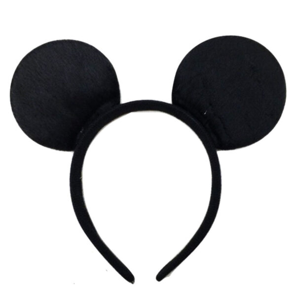 Fanno-Mouse Headband Animal Costume Accessory for Halloween Party Fancy Dress Outfit