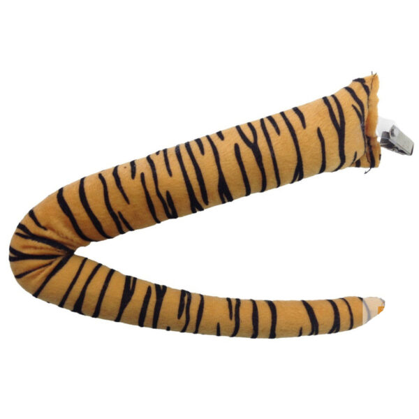 Fanno-Animal Tail Costume Accessory Clip-On for Halloween Fancy Dress Cosplay Tiger