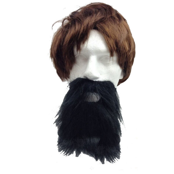 Fanno-Party Beard Moustache Costume Accessory for Halloween Fancy Dress Events