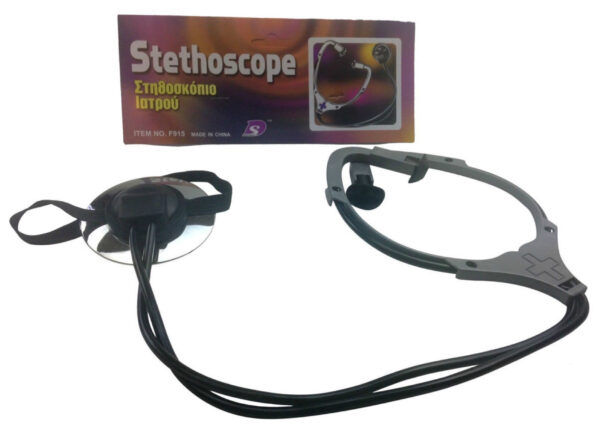 Fanno-Nurse Stethoscope Costume Accessory for Doctor Surgeon Fancy Dress Halloween Party