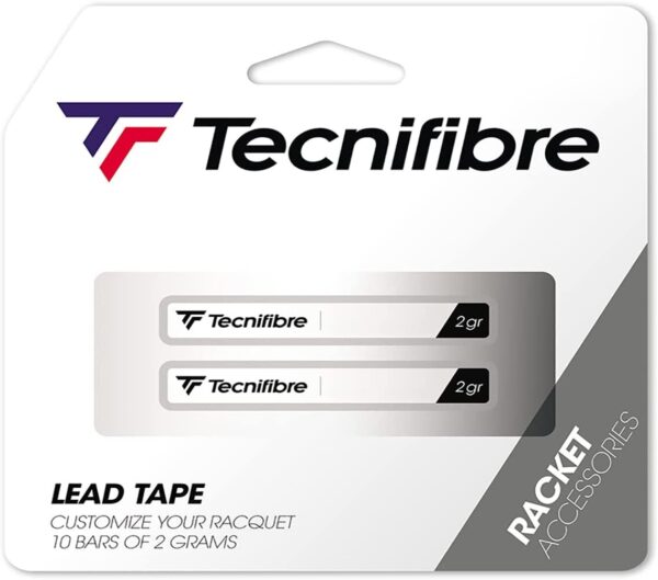 Fanno-Lead Tape for Tennis Racquets Customization 10 Bars of 2g Easy Stick On