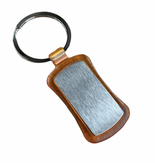 Fanno-Acrylic Keytag with Aluminium Badge for Decoration and Personalization Bulk Pack