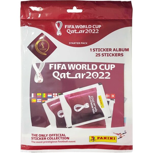 Fanno-FIFA World Cup Qatar 2022 Sticker Collection Starter Pack with Extra Stickers