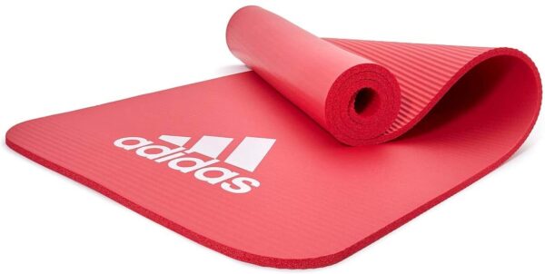 Fanno-Fitness Mat 7mm Thick Exercise Yoga Training Floor Gym Lightweight Red