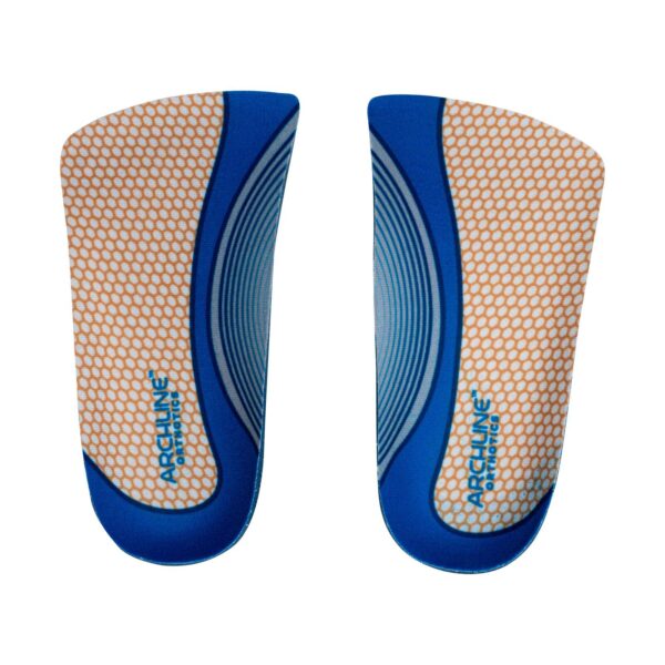 Fanno-3/4 Slim Orthotics for Plantar Fasciitis Arch Support Comfort Relief Insoles