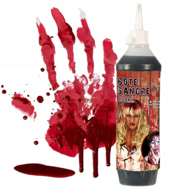 Fanno-450ml Fake Blood Gel Cream for Halloween Parties Theatrical Makeup and Effects