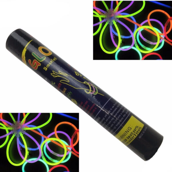 Fanno-Glow Sticks Party Pack 50 Super Bright Glow In The Dark Necklaces for Events