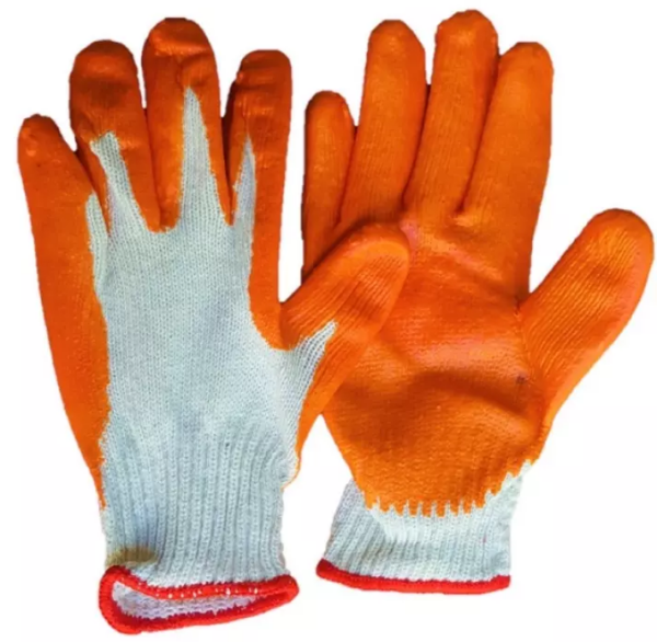 Fanno-WORK GLOVES General Purpose Glove Safety Rubber Grip Non Slip Coated