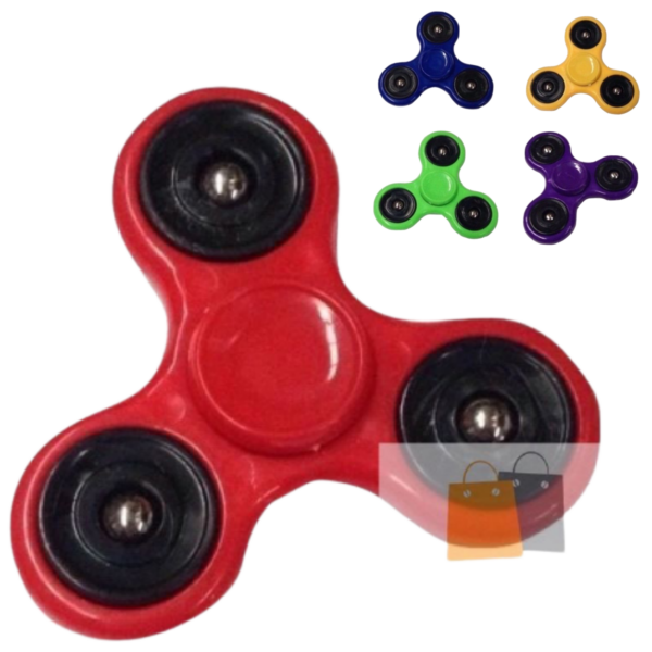 Fanno-3pcs Fidget Spinner Hand Toys Stress Relief Focus Spinner for Kids and Adults