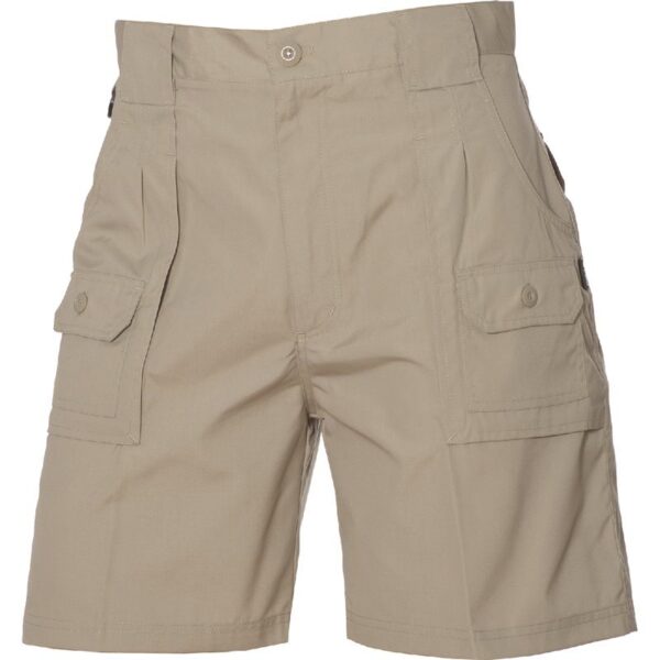 Fanno-Men's Cargo Shorts Mid Length with Pockets UV Resistant Easy Cool Fabric 2XL