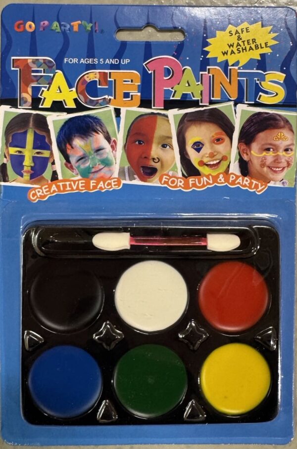 Fanno-Face Paint Palette Non-Toxic Colors for Costume Party Dress Up Halloween Fun