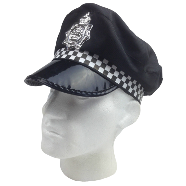 Fanno-Police Officer Captain Hat Costume Party Cap for Adults and Kids Fancy Dress