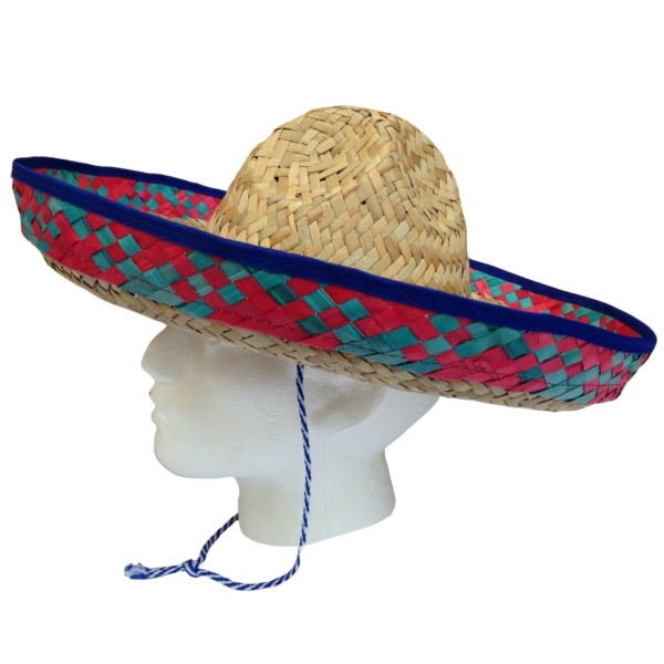 Fanno-Mexican Sombrero Fancy Dress Straw Party Hat for Costume and Festivals