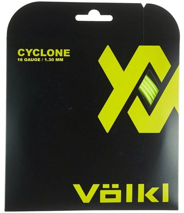 Fanno-Tennis Strings Völkl Cyclone 16g 1.30mm Durable Co-Polymer for  and Control