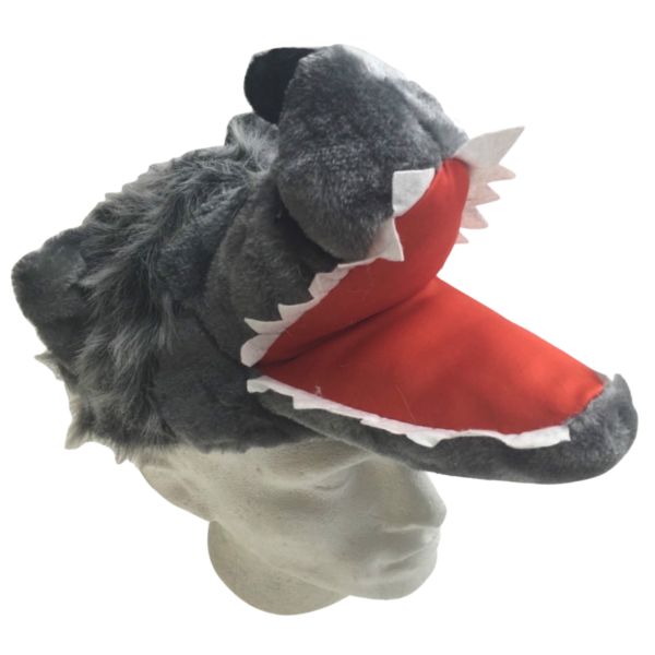 Fanno-Wolf Hat Funny Animal Costume for Adults and Kids Great for Parties and Dress Up