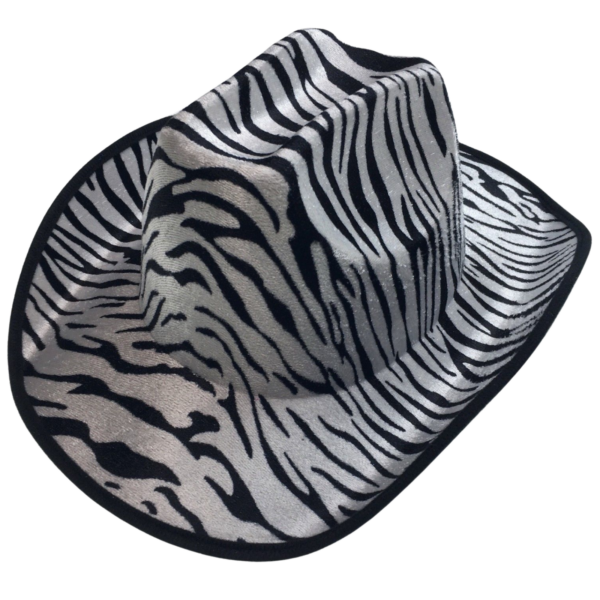 Fanno-Print Fedora Hat for Adults Wild West Costume Party Fancy Dress Accessory