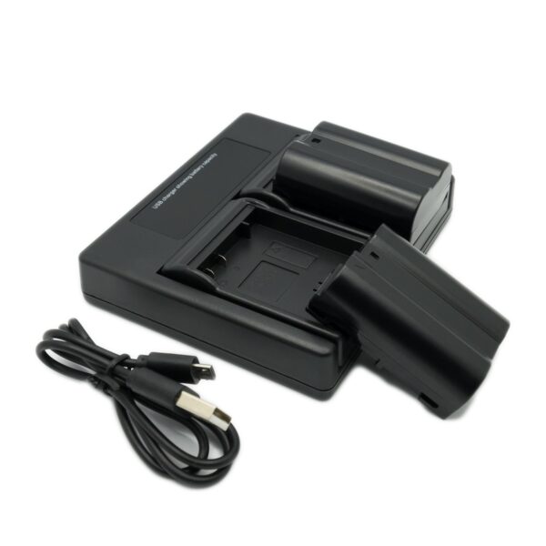 Fanno-Replacement Battery and Dual Charger Kit for Nikon EN-EL15 Compatible Models