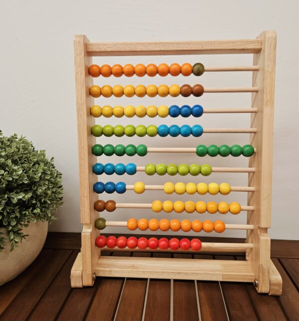 Fanno-Bead Counting Abacus Educational Toy for Kids Early Math Skills Learning Fun