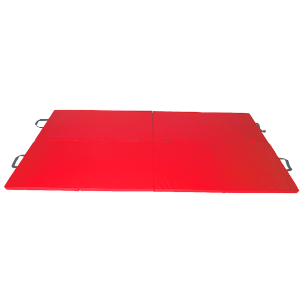 Fanno-Folding Gymnastics and Martial Arts Mat for High-Impact Exercise and Training