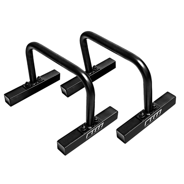 Fanno-Steel Parallette Bars for Push Ups Dips Core Strength Training and Rehabilitation