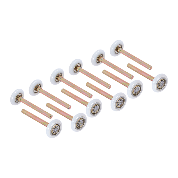 Fanno-Heavy Duty Garage Door Rollers 12 Pack with 13 Ball Bearings for Quiet Operation