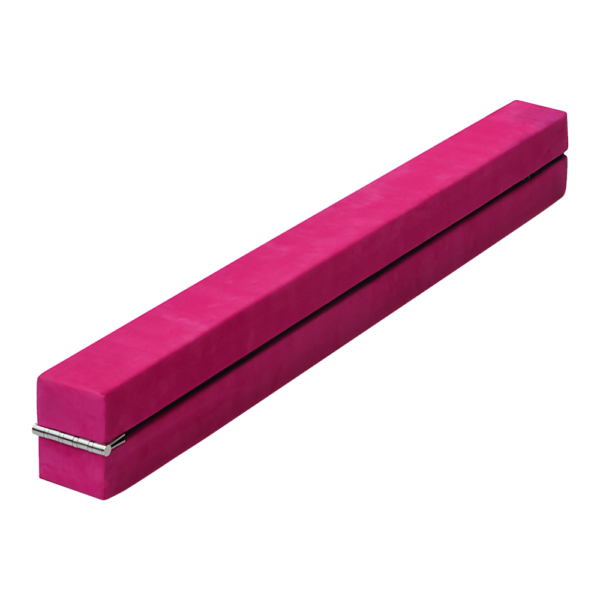 Fanno-Folding Balance Beam for Gymnastics Home Training Portable Pink 2.2m