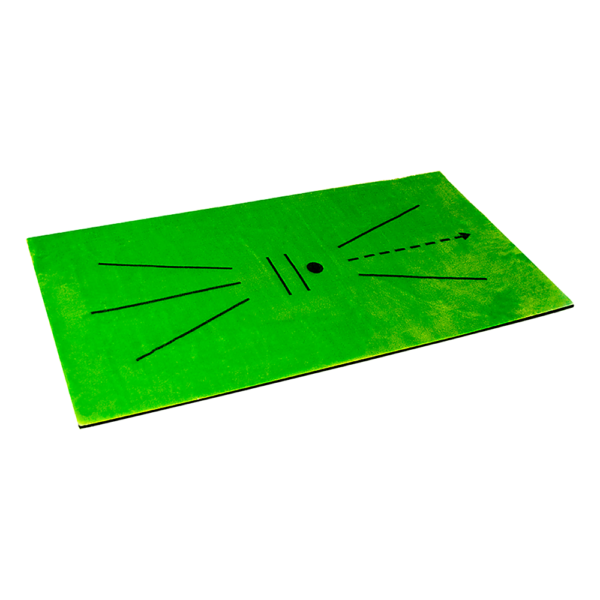 Fanno-Golf Training Mat for Swing Detection Indoor Outdoor Practice Green Portable Gift