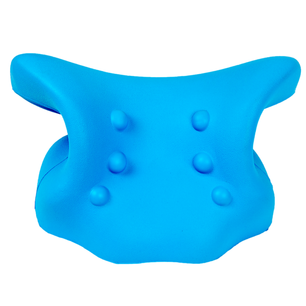 Fanno-Neck Traction Pillow for Pain Relief and Support with Massage Nodes and Foam