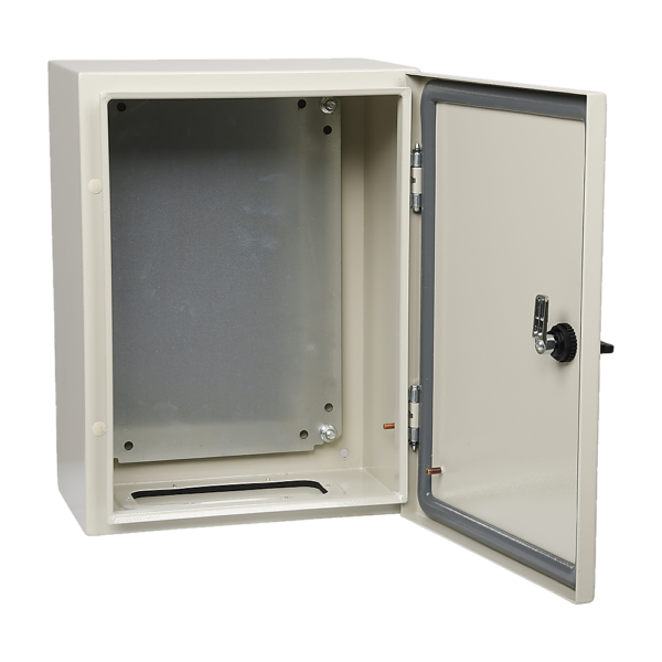 Fanno-Carbon Steel Electrical Enclosure Box Waterproof Lockable Indoor Outdoor 400x300x200mm