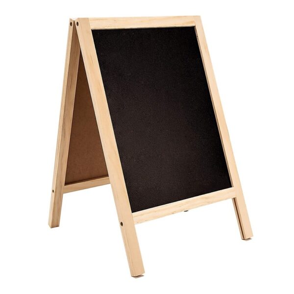 Fanno-Sidewalk Board Sign Frame Chalkboard Drawing