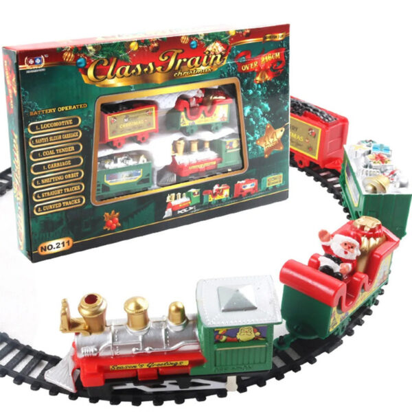 Fanno-Realistic Christmas Electric Train Set