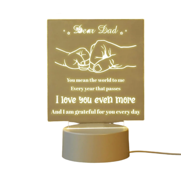 Fanno-NNEOBA Dad Night Lamp - Perfect Gift for Father's Day