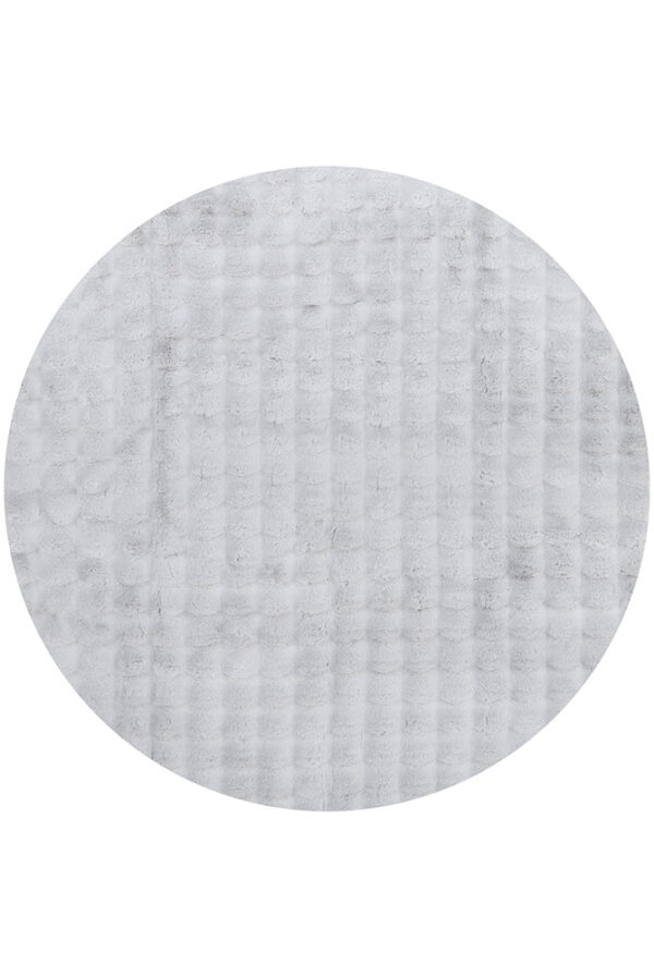 Fanno-Bubble Washable Rug - Silver 150X150Cm