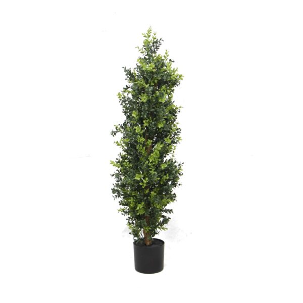 Fanno-Tall Artificial Potted Topiary Tree 120cm Indoor Outdoor UV Resistant Decor